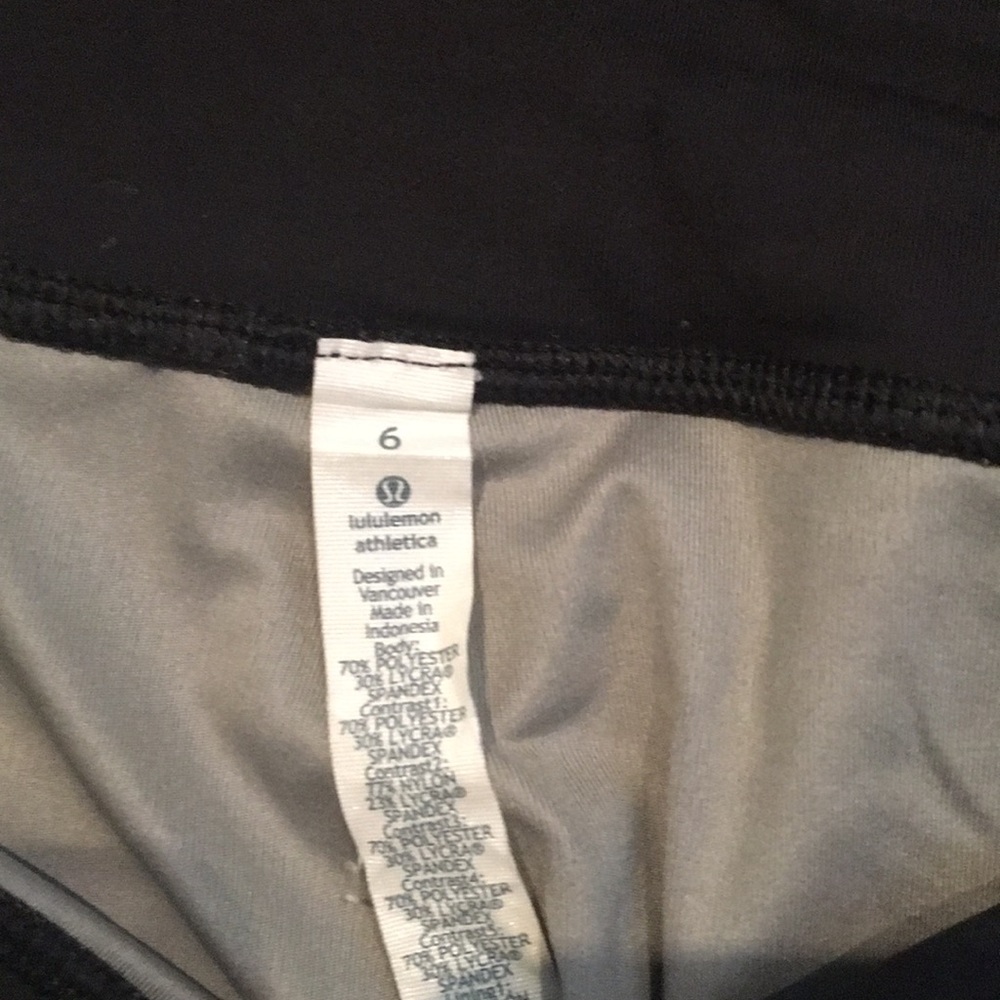 Lululemon cropped pants size 6 - Picture 5 of 8